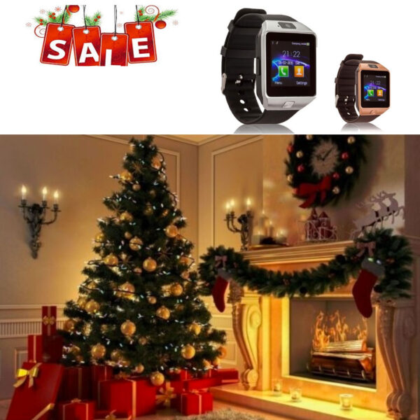 Brad artificial de Craciun, calitate Premium, 1.8m cu suport + Ornamente brad + CADOU 1 Ceas inteligent cu bluetooth!
