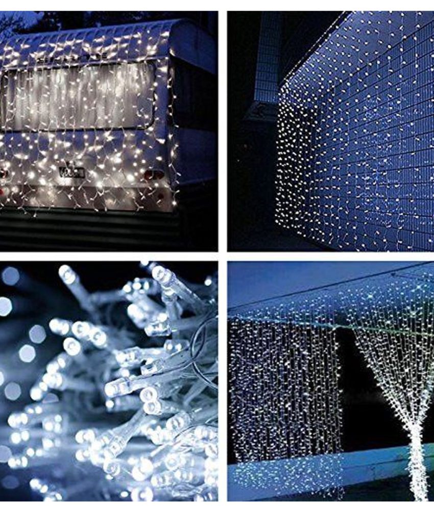 Instalatie Exterior, Perdea Luminoasa 4m lungime x 12 fire x 3m lungime fir, S44