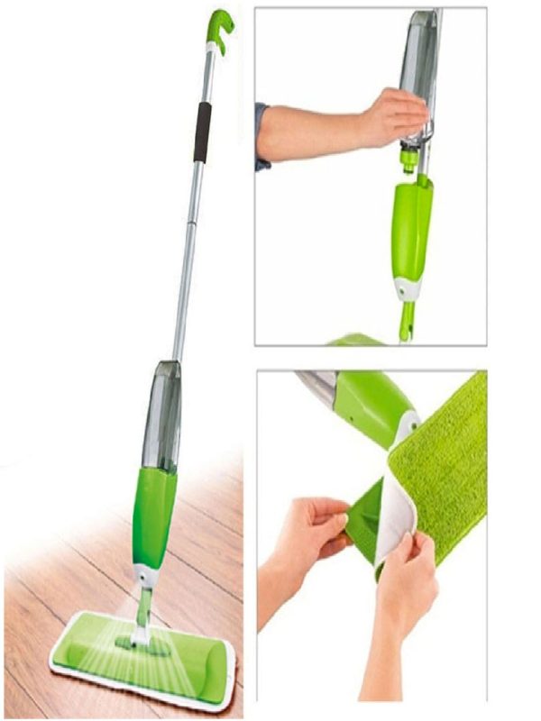Mop profesional cu pulverizator, Easy Spray, rezervor detasabil
