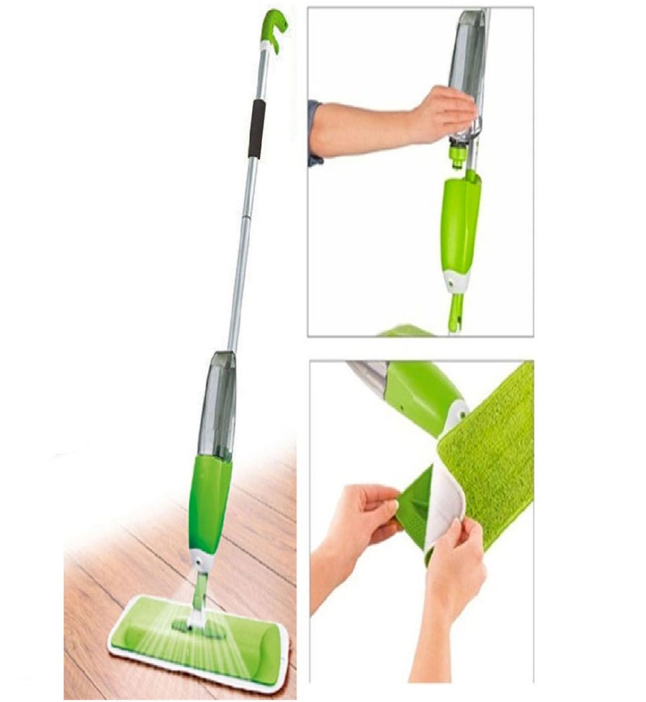 Mop profesional cu pulverizator, Easy Spray, rezervor detasabil