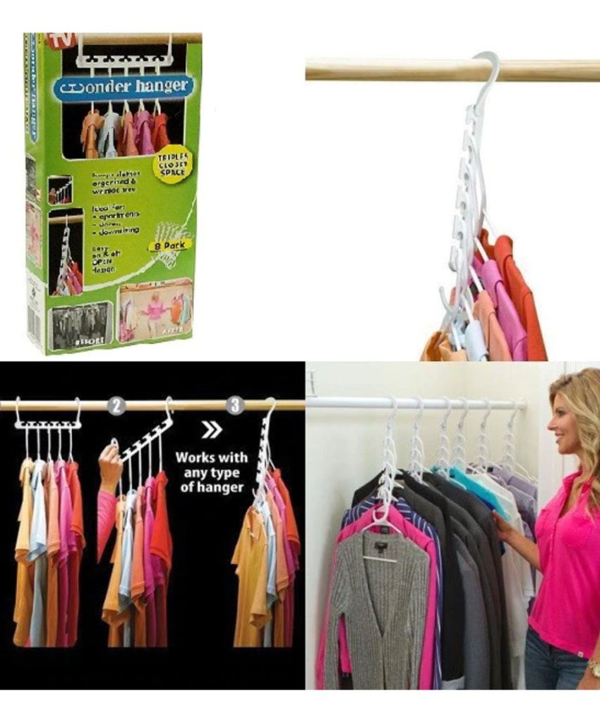 Suport organizator pentru 40 de umerase, wonder hanger