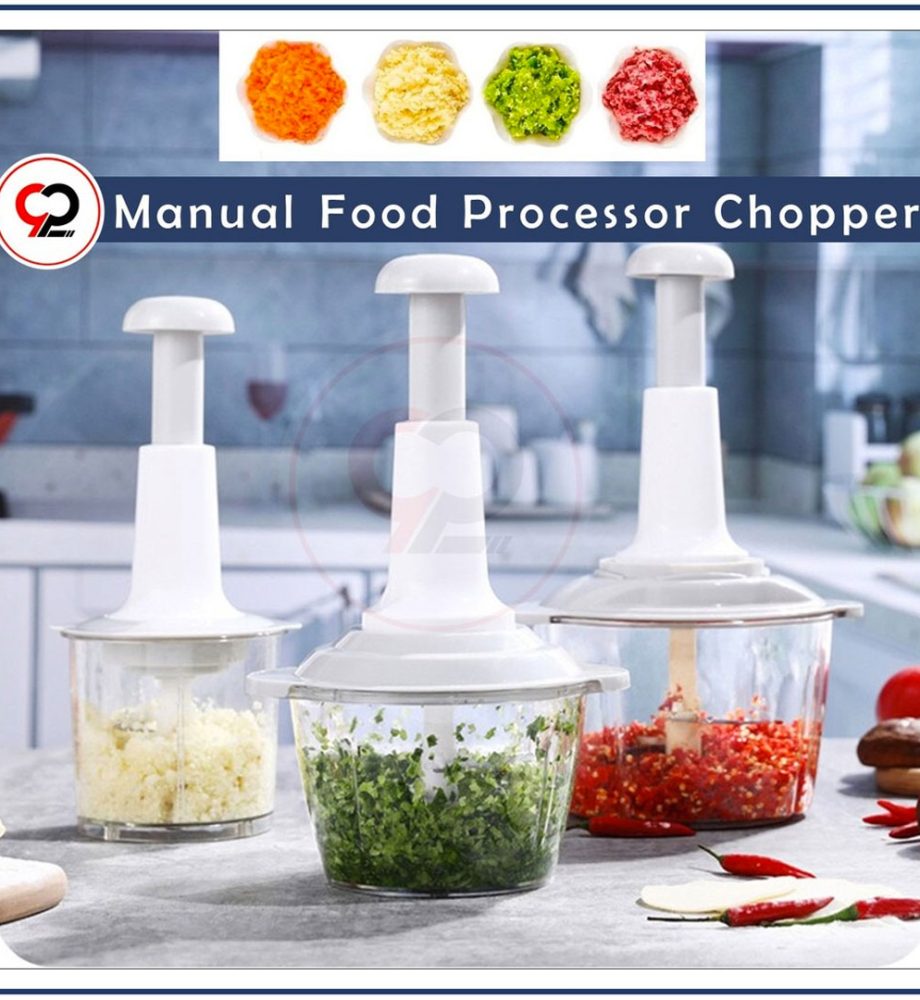 Oale cu Capace din otel inoxidabil, 3 straturi, 6 piese, Flexi Line Blaumann + Tigaie teflon Delis 20x4,7cm + Procesator alimente, capacitate 2l, lame inox!