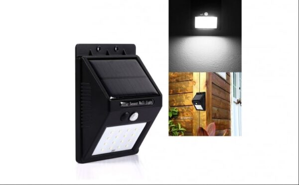 Lampa LED cu incarcare solara si senzor de miscare Ever Bright