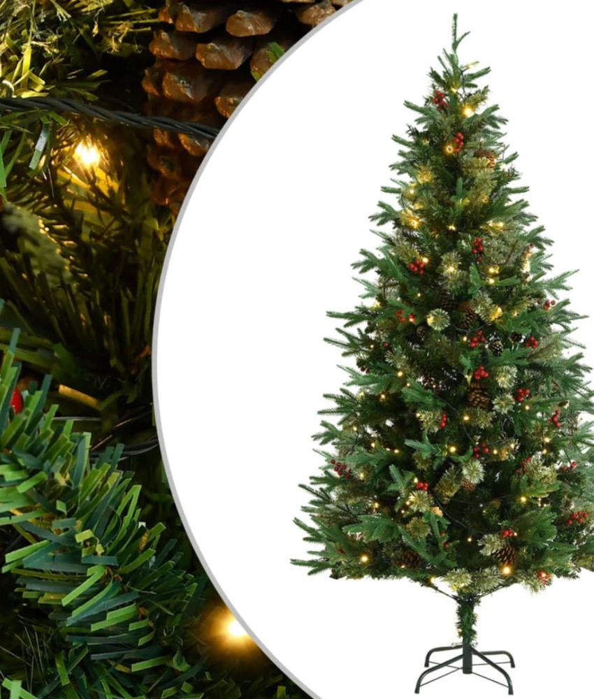 Brad artificial 1,8m + suport + Cadou instalatie luminoasa de brad!