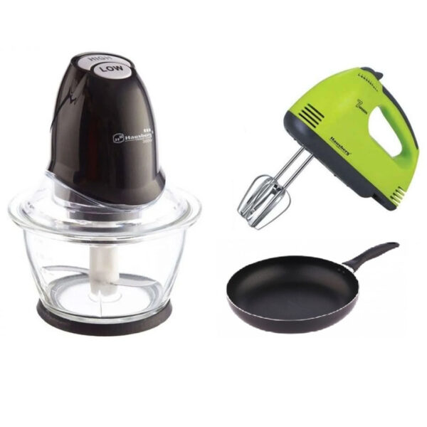 Robot electric chopper + Mixer electric 7 viteze + tigaie teflon CADOU