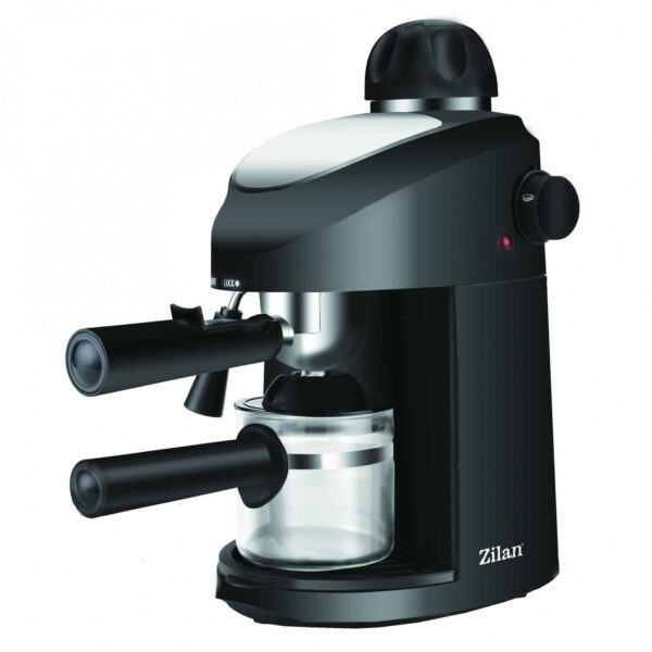 Espressor cafea ZILAN ZLN-3154 Dispozitiv spumare Sistem cappuccino Putere 800W Negru