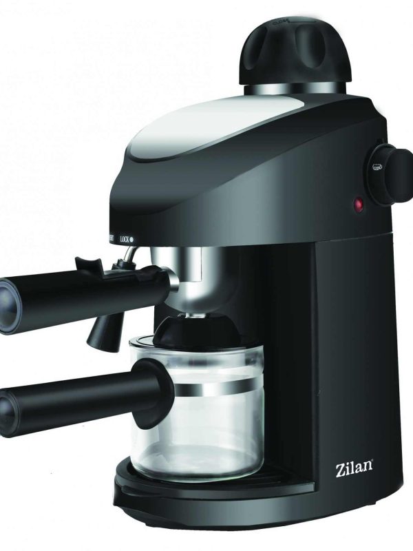 Espressor cafea ZILAN ZLN-3154 Dispozitiv spumare Sistem cappuccino Putere 800W Negru