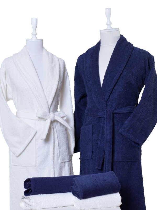 Halat de baie bbc 100%, universal + set 6 prosoape bumbac Pakistan, disponibile in diferite culori