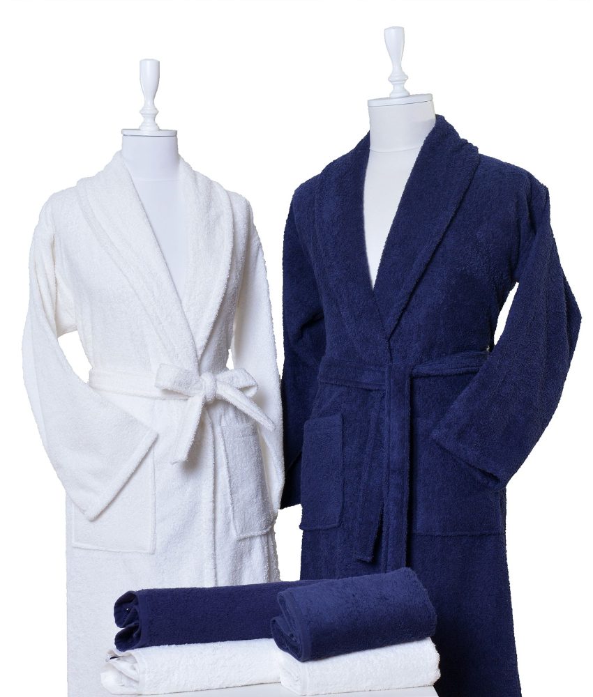 Halat de baie bbc 100%, universal + set 6 prosoape bumbac Pakistan, disponibile in diferite culori