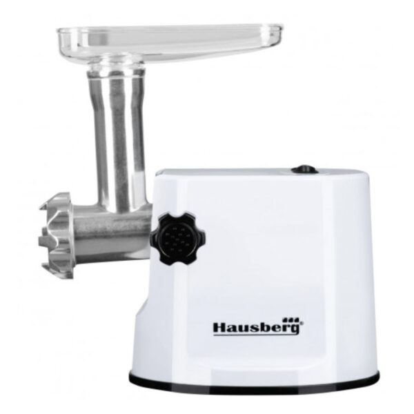 Masina de Tocat carne electrica HB-3415AB, 1200W, 1Kg/min, Alb/Rosu + Accesorii carnati