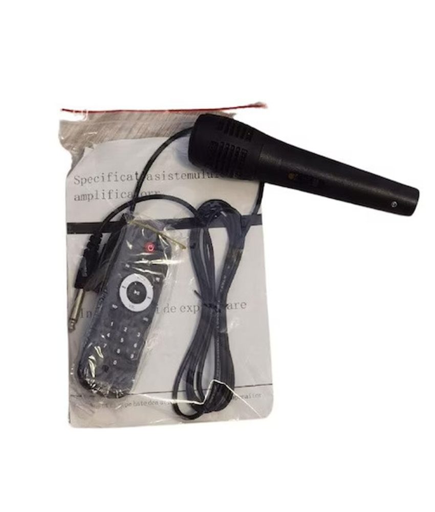 Sistem Audio Profesional 2 Boxe SDK LT-601, Bluetooth, Microfon, Telecomanda, Bass