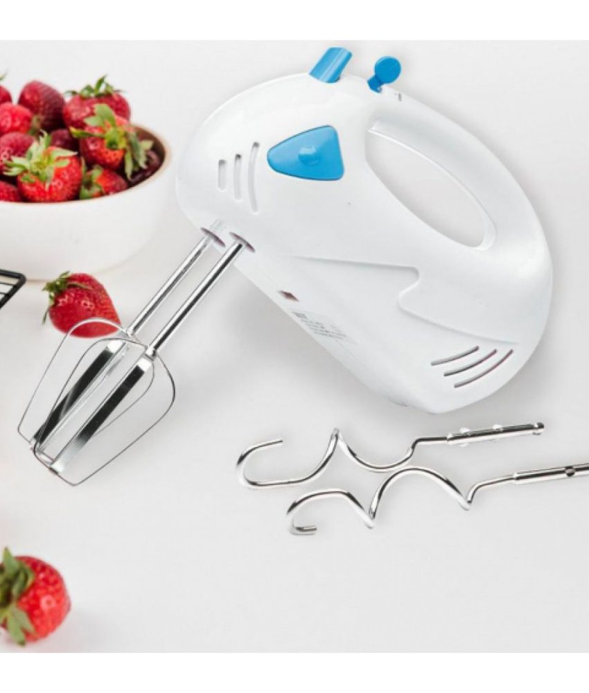 Mixer electric 250W HOTZEASS Germania, 7 viteze, contine 2x carlig aluat, 2x tel inox