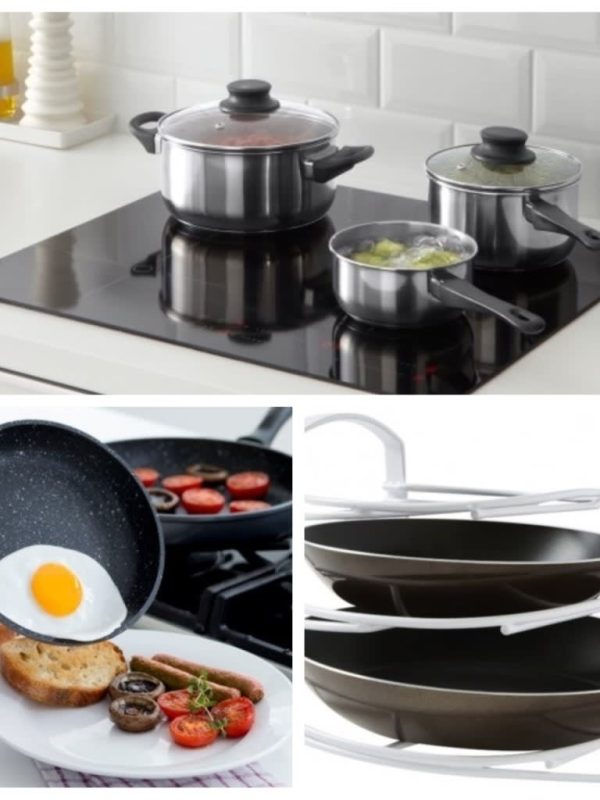 Set oale inox 5 piese + Set 2 Tigai Teflonate!