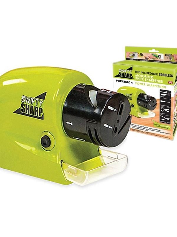 Ascutitor electric cutite + CADOU Set 3 Cutite inox