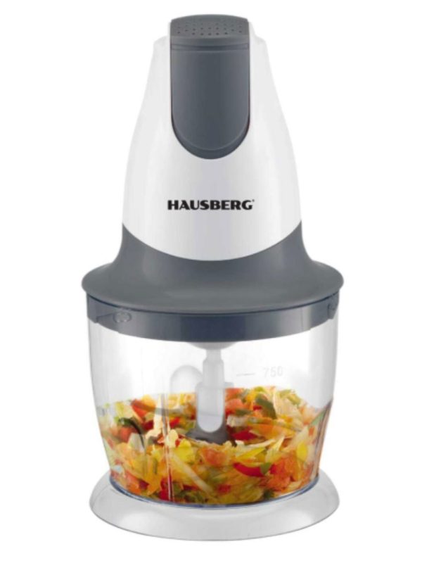 Tocator electric Hausberg HB-4503, 300 W, 750 ml, toaca, taie, macina, amesteca