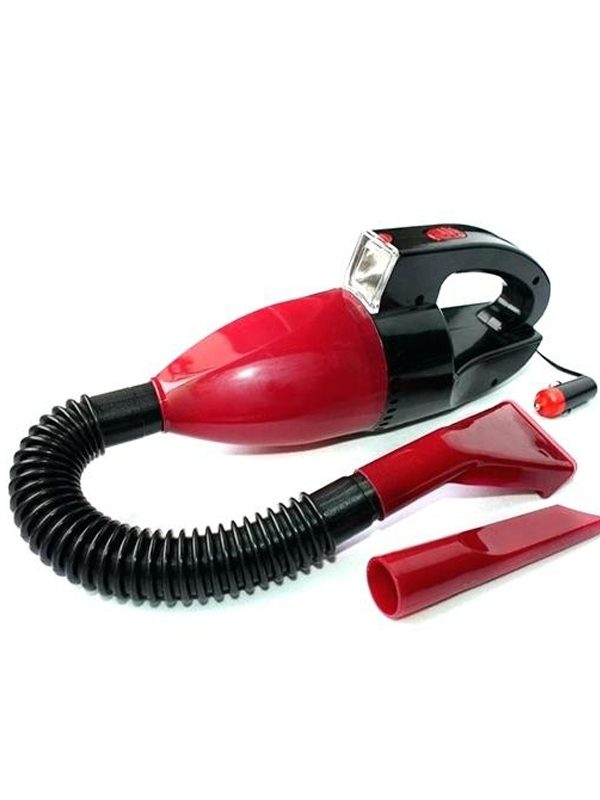Aspirator auto Vacuum Cleaner, portabil, rosu