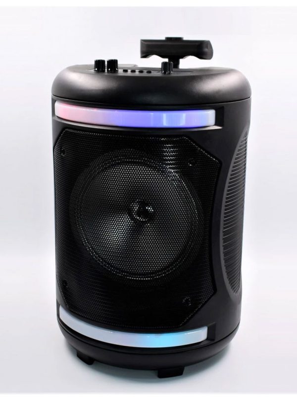 Boxa portabila troller, ZQS-8115/8113 Bluetooth, AUX-in, Radio FM, Cititor USB, Card TF, Microfon, Telecomanda, 300W