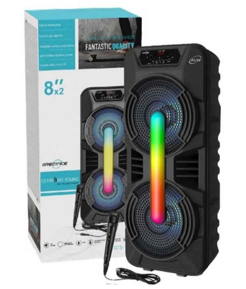 Boxă Portabilă Bluetooth GTS-1702, 60 cm – Wireless Stereo, Radio FM, USB/TF/TWS, Micro SD, Microfon inclus