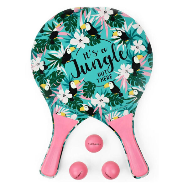 Palete de plaja, Beachball Tropical Jungle cu o minge inclusa
