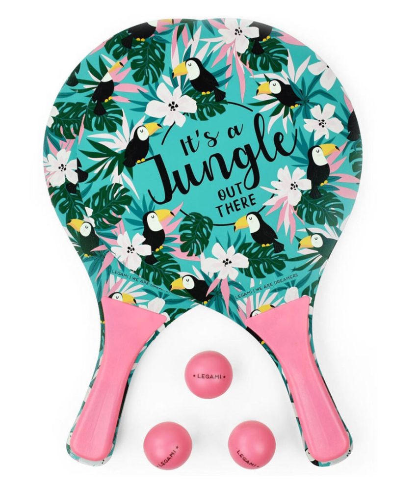Palete de plaja, Beachball Tropical Jungle cu o minge inclusa