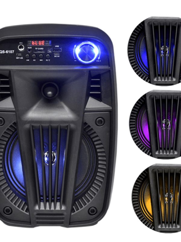 Boxa Activa Bluetooth 6145/6146, Difuzor 6.5 INCH, Xtra Bass, Ecran LCD