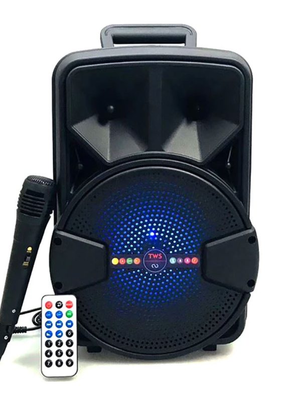 Boxa portabila JH 8503,  bluetooth, 1000W P.M.P.O., telecomanda, microfon!