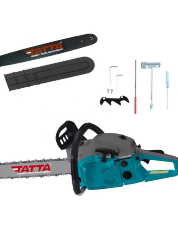 Drujba Tatta Practic, capacitate cilindrica 52cc, putere 2,95 CP, benzina