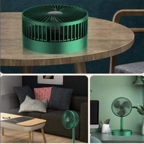 Ventilator portabil și telescopic cu USB