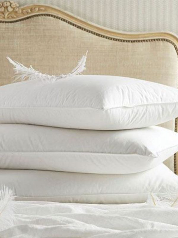 Set 2 Perne puf de gasca, tesatura bumbac, 50x70 cm, calitatea I