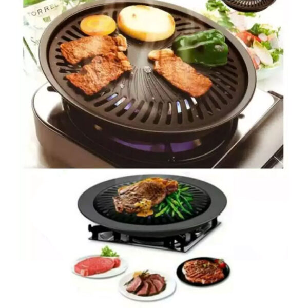Grill Pan BBQ Non-Stick, pentru carne si legume!