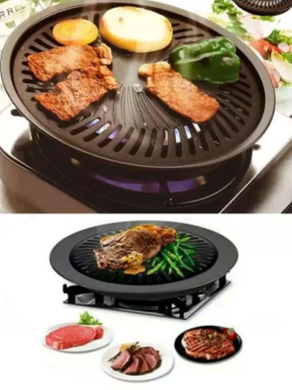 Grill Pan BBQ Non-Stick, pentru carne si legume!
