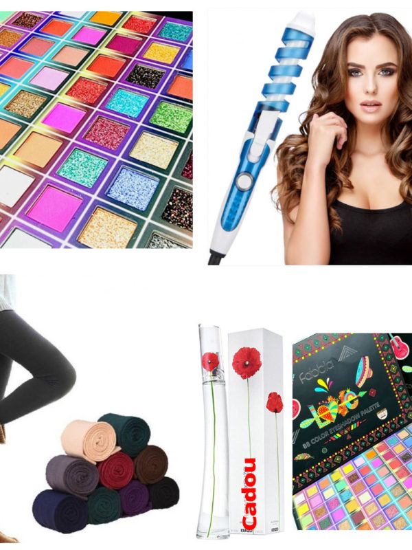 Trusa farduri Fabbla Love 88 nuante + Ondulator ceramic Nova + Colanti vatuiti + Cadou Parfum Flower!