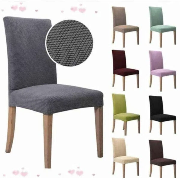 Set 6 Huse elastice pentru scaun, diferite culori
