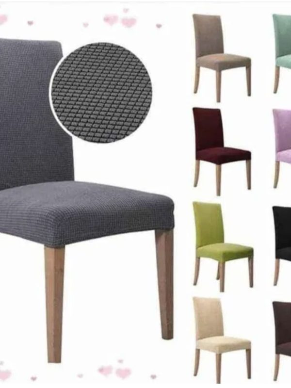 Set 6 Huse elastice pentru scaun, diferite culori