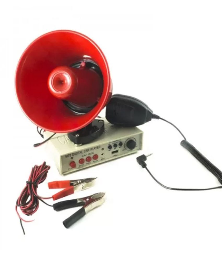 Portavoce Auto, Putere 25 W, Prindere Magnetica, Microfon Detasabil, USB