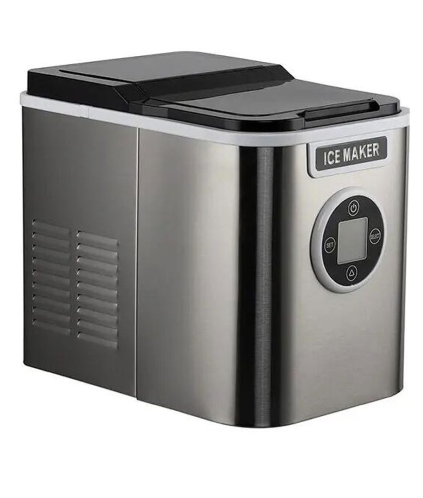 Masina Cuburi De Gheata HAUSBERG HB-6020, capacitate vas apa 2.2 litri, productie cuburi gheata 12 kg / 24 ore, capacitate de stocare 0.8 kg