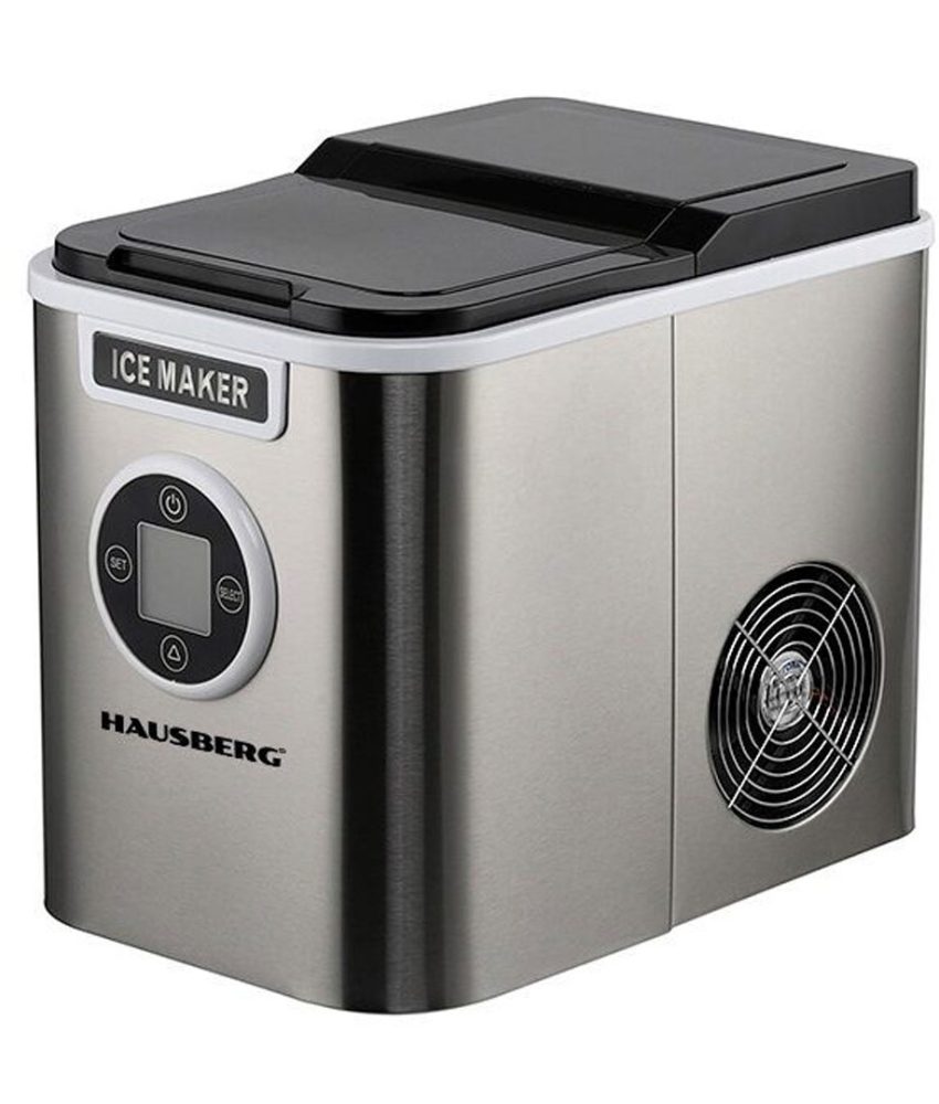 Masina Cuburi De Gheata HAUSBERG HB-6020, capacitate vas apa 2.2 litri, productie cuburi gheata 12 kg / 24 ore, capacitate de stocare 0.8 kg