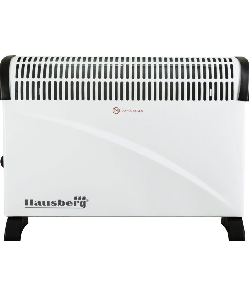 Convector electric Hausberg HB-8200, 2000 W, 3 nivele de putere, termostat reglabil
