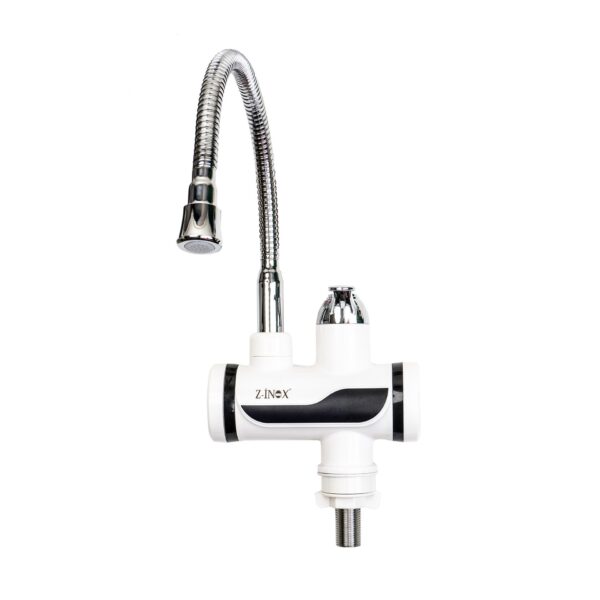 Robinet electric, instant apa calda, putere 3000W, indicator temperatuta, din inox / ZLN 5480