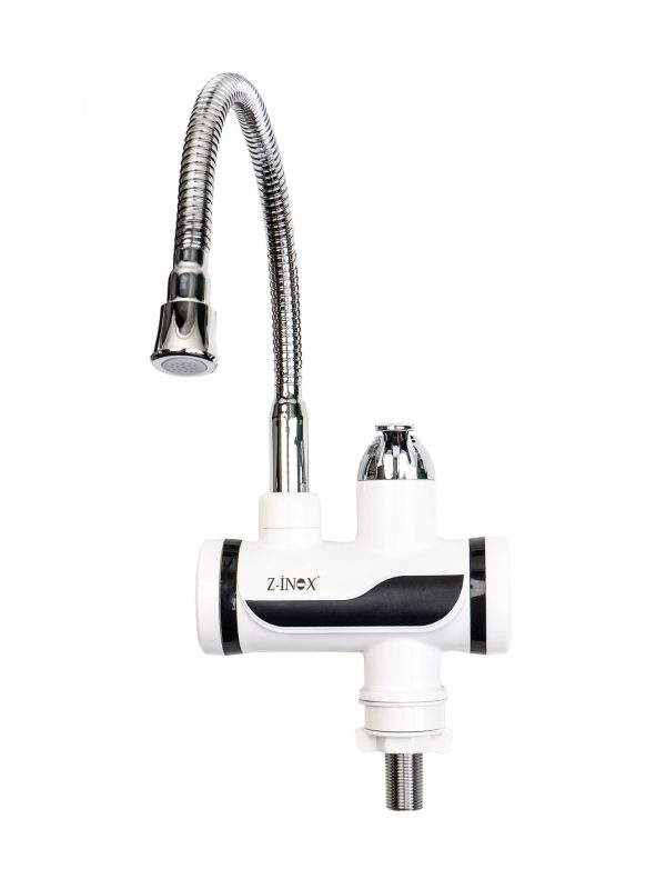 Robinet electric, instant apa calda, putere 3000W, indicator temperatuta, din inox / ZLN 5480