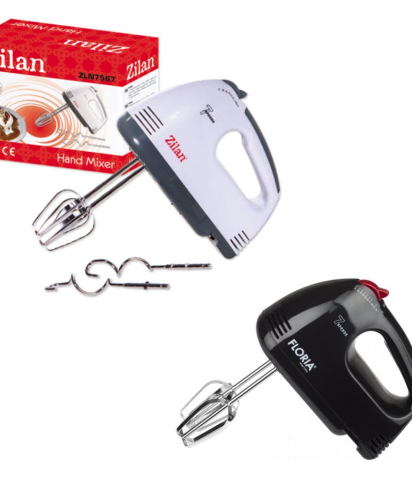 Pachet bucatarie! Mixer Electric cu 7 Viteze Zilan ZLN7567 + Aparat de facut sarmale dolmer + Aparat pentru Spumarea Laptelui, Otel Inoxidabil