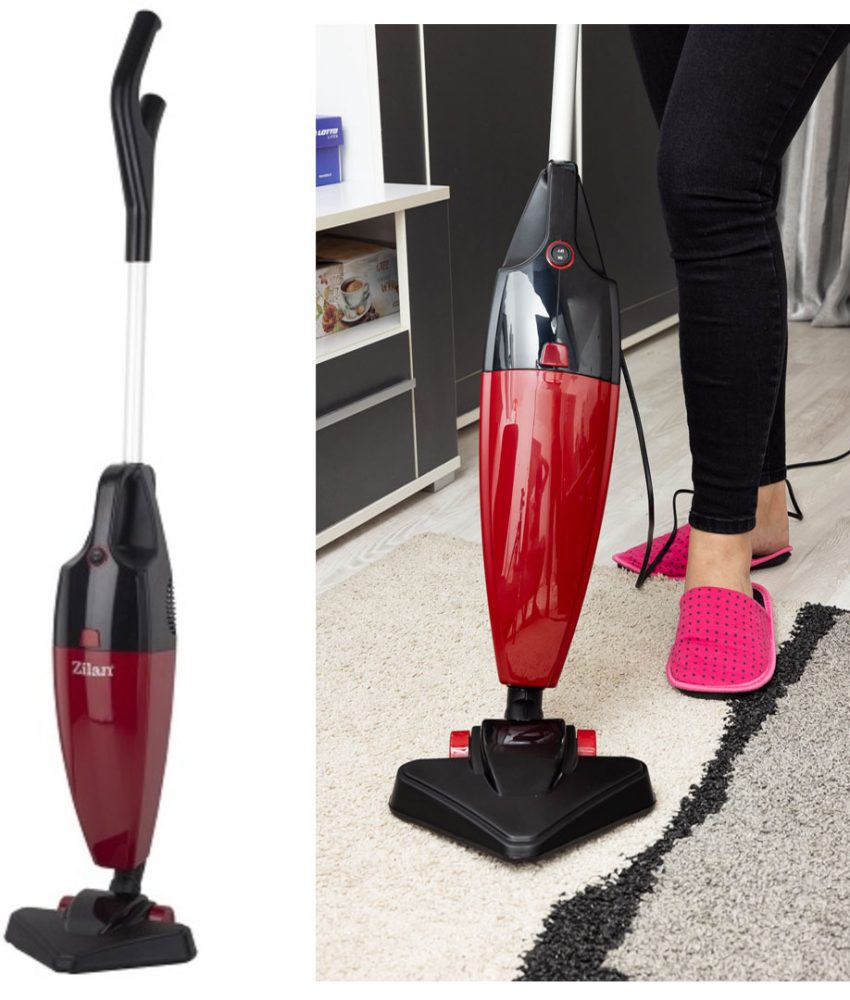 Aspirator vertical + aspirator de mana, multifunctional, ZILAN ZLN-1235, Putere 800W, Fara sac, Recipient praf 2L