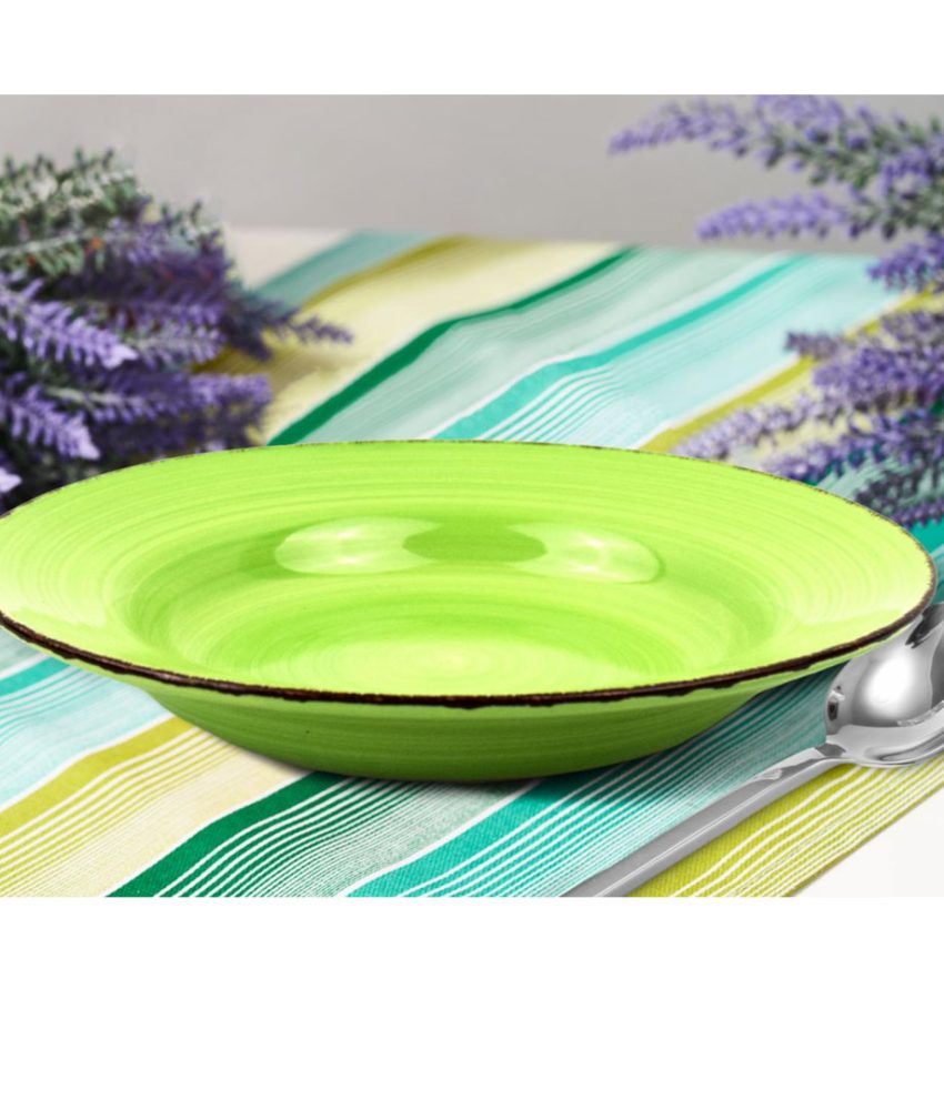 Set 6 Farfurii adanci, pentru paste, Ceramica, 22cm