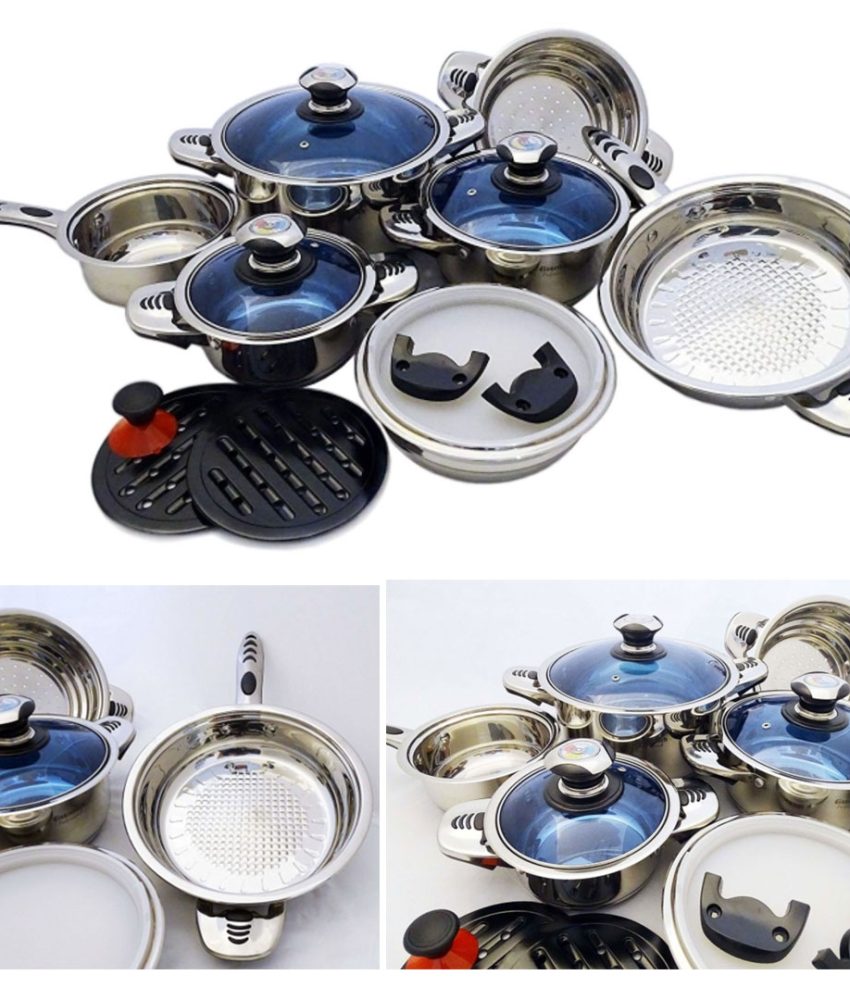 Set oale Eisenbach din otel inoxidabil 18/10 de inalta calitate,16 piese, 12 straturi