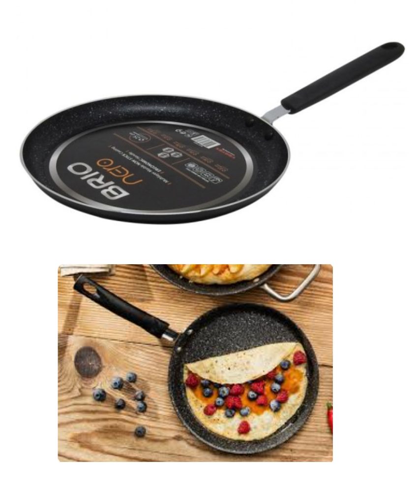 Set 4 Oale Inox Cu Capace, Manere De Prindere, Soup Pot + Tigaie clatite antiaderenta Brio Nero 25cm + Cadou bol inox pentru mixare