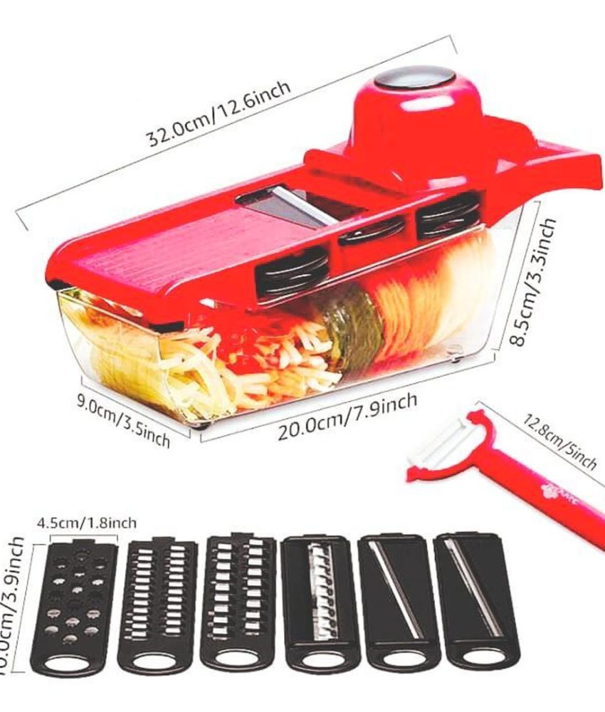 Oale si cratite 10 piese, model traditional + Razatoare 6 in 1 pentru legume Wire Cutter + Cadou 1 Storcator de citrice!