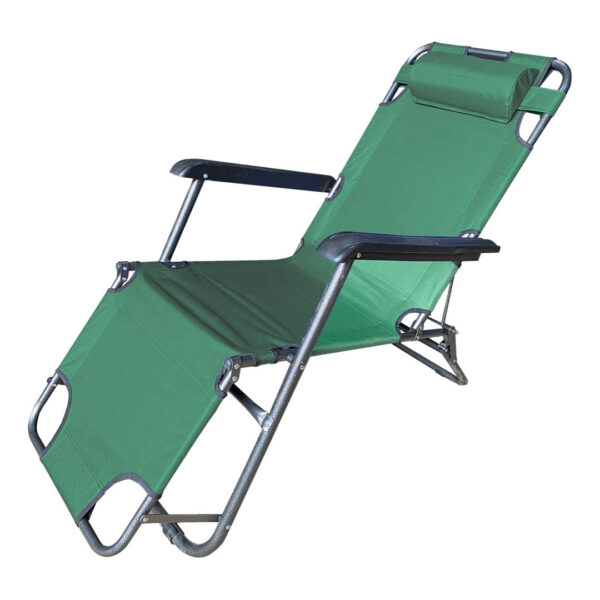 Sezlong pliabil cu tetiera Simple, Heinner, 153x60x79cm, 4 culori