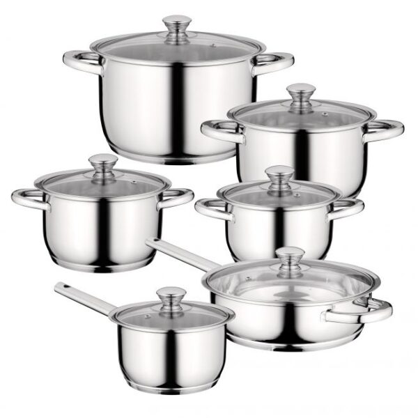Set oale otel inoxidabil ,12 piese ,9 straturi ,de inalta calitate Bachmayer BM-1210