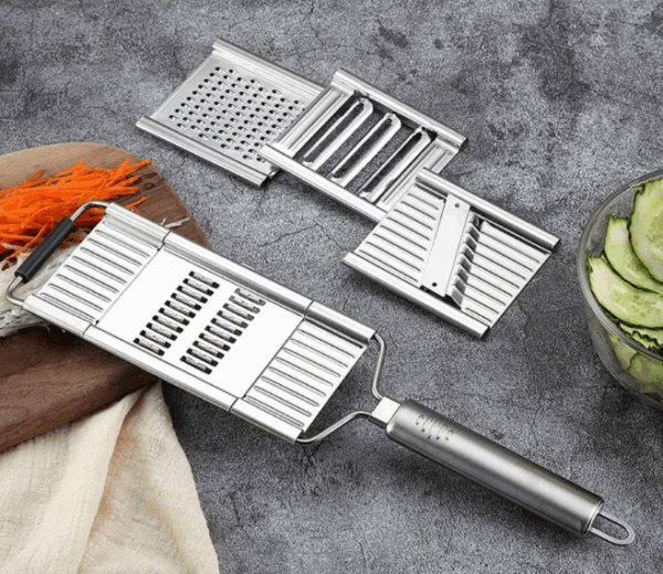 Razatoare multifunctionala  din inox, Lame interschimbabile