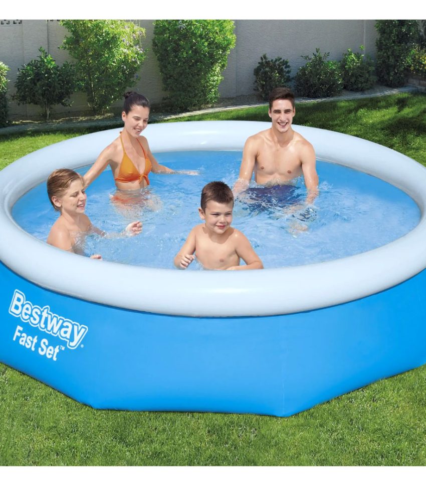 Piscina gonflabila, Bestway Fast Set, 305 x 76 cm, sistem de filtrare inclus, capacitate 3800 litri